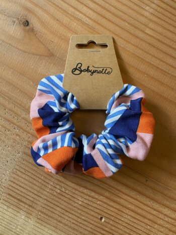 CHOUCHOU GEOMETRIQUE MULTICOLORE BOBYNETTE