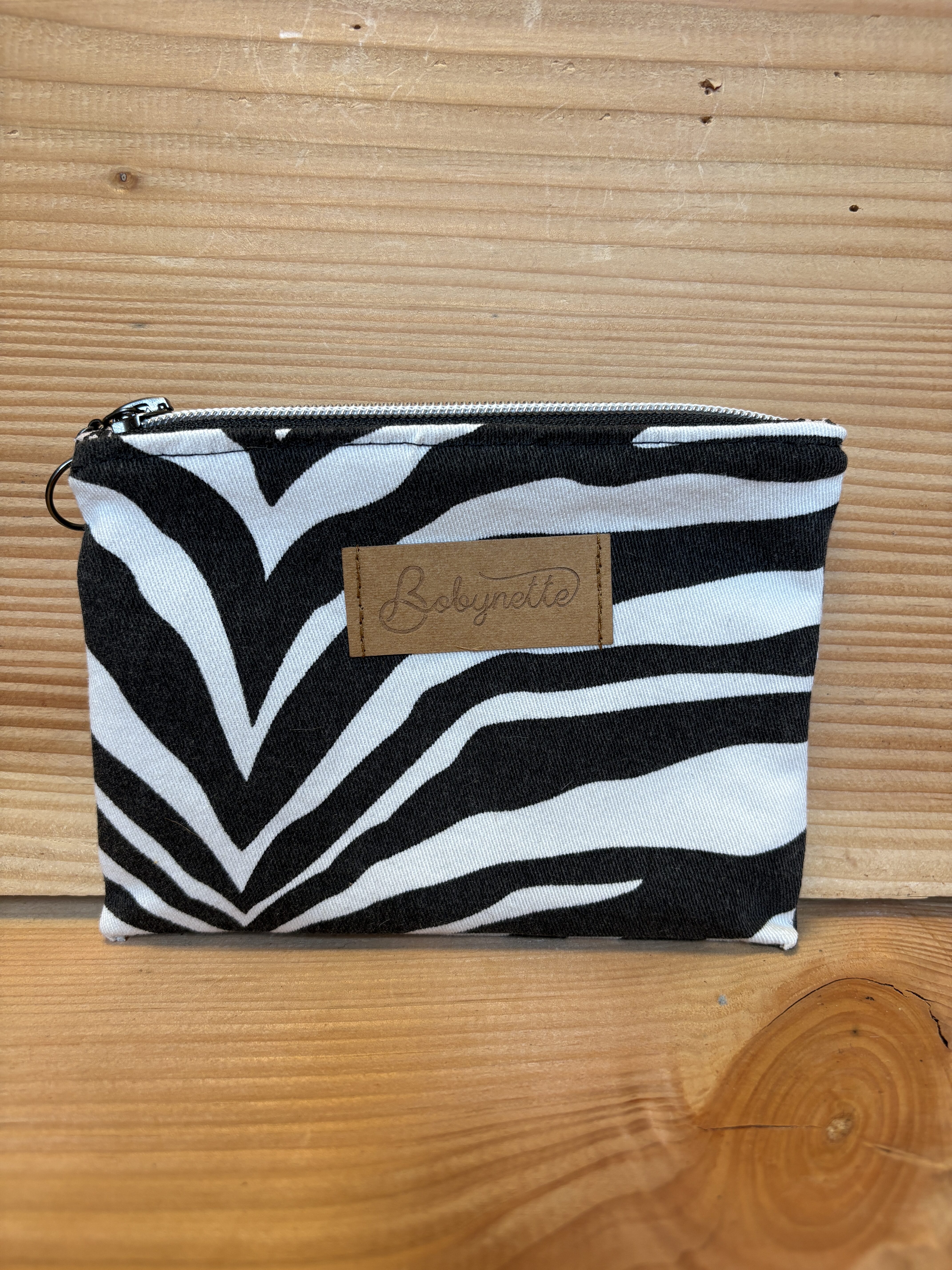 porte monnaie zebre bobynette