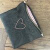 coeur et vichy rose